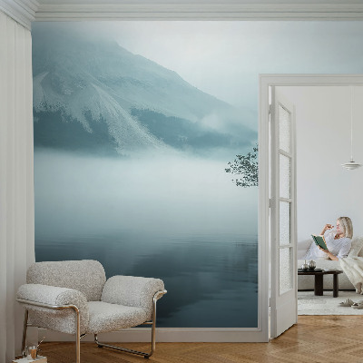 Non-woven photo wallpaper with a mysticism of nature design