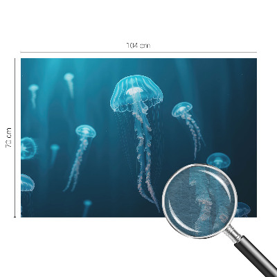 Non-woven wall mural with a maritime elegant design