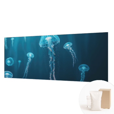 Non-woven wall mural with a maritime elegant design
