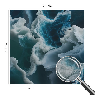 Wall mural Sea waves