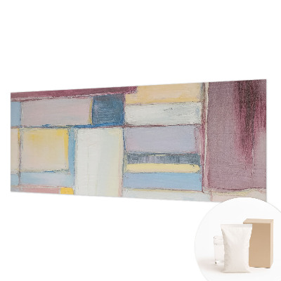 Photo wallpaper with a geometric forms pattern