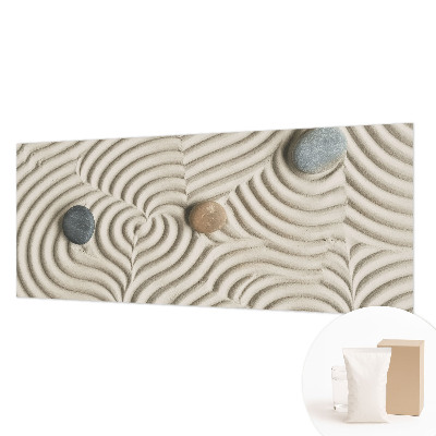 Large wall mural wallpaper with a harmonious waves design