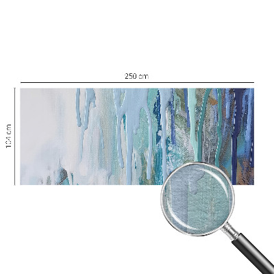 Decorative wall mural for living room Blue Cascades