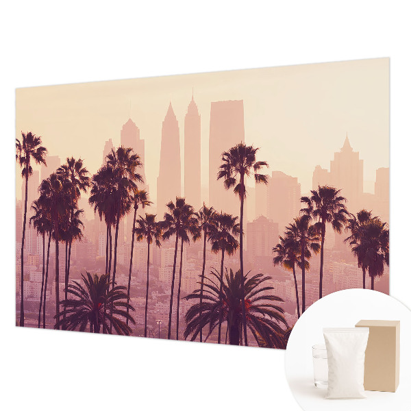 Wallpaper mural with a Western harmony design
