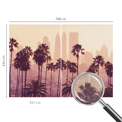 Wallpaper mural with a Western harmony design
