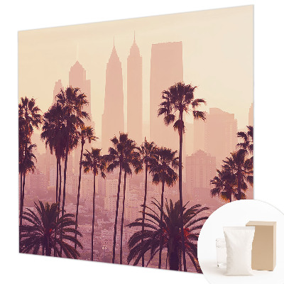Wallpaper mural with a Western harmony design
