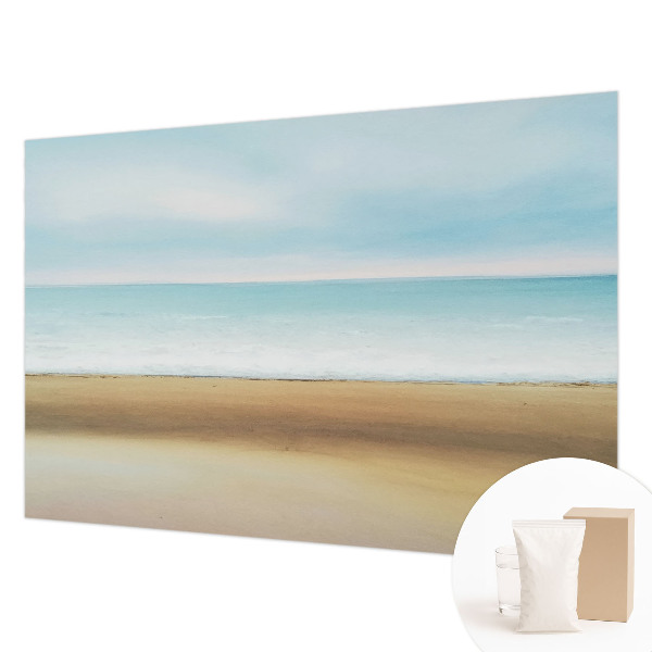 Wall mural for bedroom featuring a seaside landscape