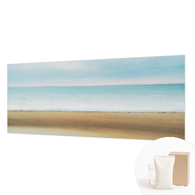 Wall mural for bedroom featuring a seaside landscape