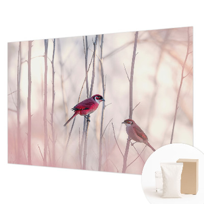 Photo wall mural Bird couple