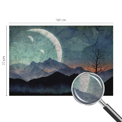 Wall mural Night landscape