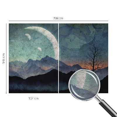 Wall mural Night landscape