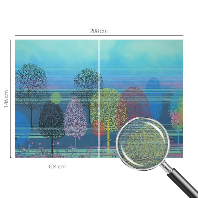 Modern wall mural Colorful harmony