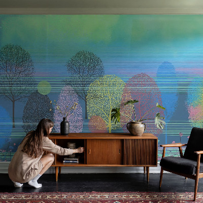 Modern wall mural Colorful harmony