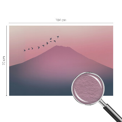 Custom size wall mural Mountain West