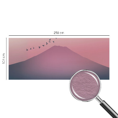 Custom size wall mural Mountain West