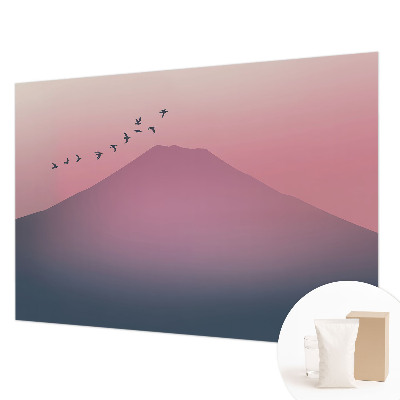 Custom size wall mural Mountain West