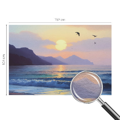 High quality photo wallpaper with a western seaside scene