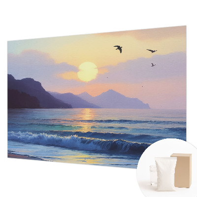 High quality photo wallpaper with a western seaside scene