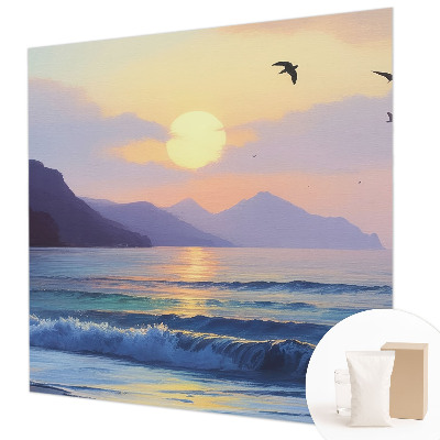 High quality photo wallpaper with a western seaside scene