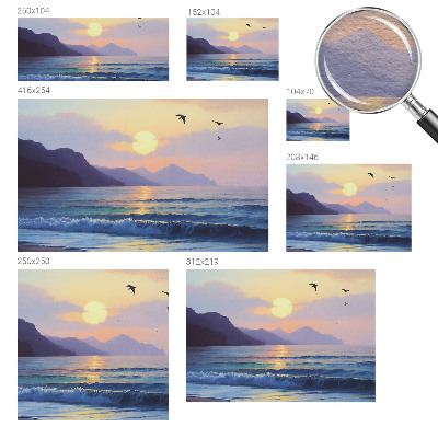 High quality photo wallpaper with a western seaside scene