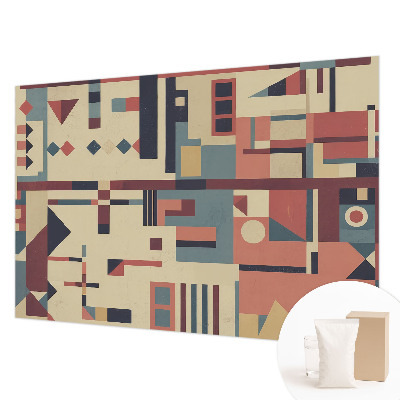 Premium photo wallpaper with an abstract composition