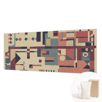Premium photo wallpaper with an abstract composition
