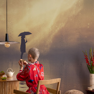 Photo wallpaper showing a mysterious scene