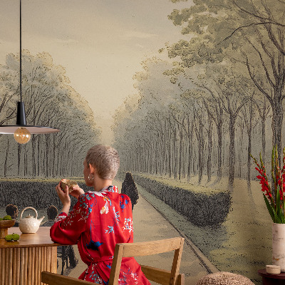 Bedroom wall mural wallpaper Park peace