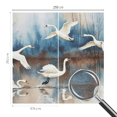 Large wall mural wallpaper Birds in flight