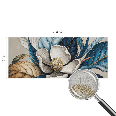 High quality photo wallpaper with an elegant floral pattern