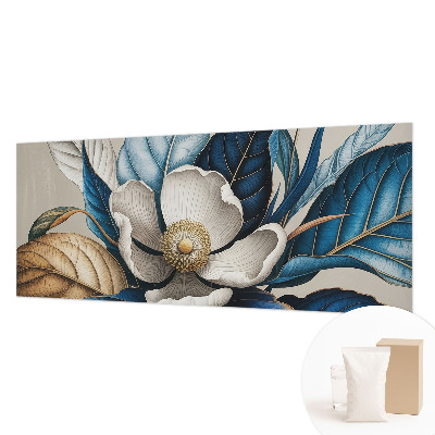 High quality photo wallpaper with an elegant floral pattern