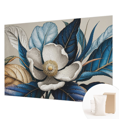 High quality photo wallpaper with an elegant floral pattern
