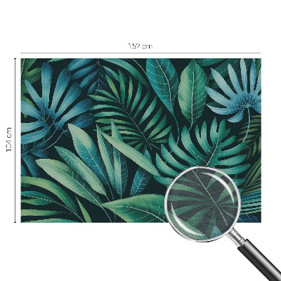 Premium photo wallpaper Tropical leaves
