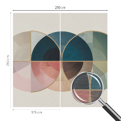 Photo wall mural Geometric elegance