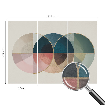 Photo wall mural Geometric elegance
