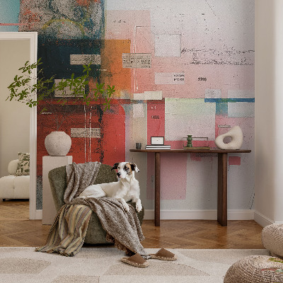 Large wall mural Abstract composition