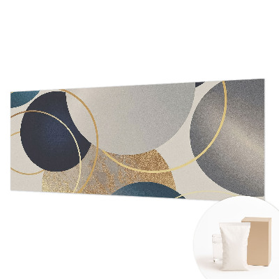 High quality wall mural wallpaper with a creative circle pattern