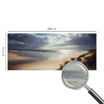 Premium photo wallpaper featuring the Radiant Shore design