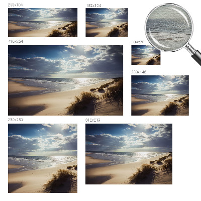 Premium photo wallpaper featuring the Radiant Shore design