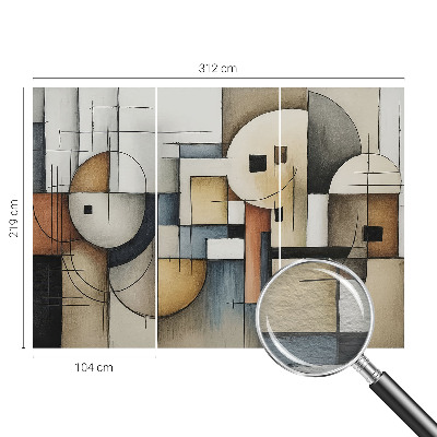 Non-woven photo wallpaper Geometric harmony