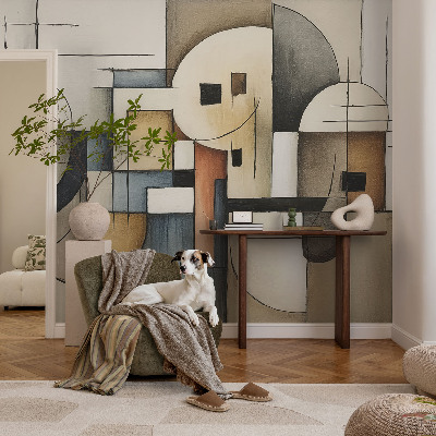 Non-woven photo wallpaper Geometric harmony