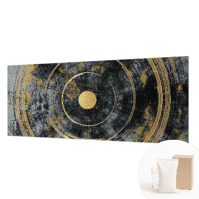 Photo wall mural with a cosmic dynamics design