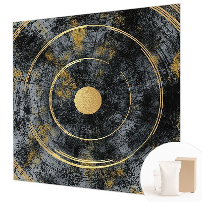 Photo wall mural with a cosmic dynamics design