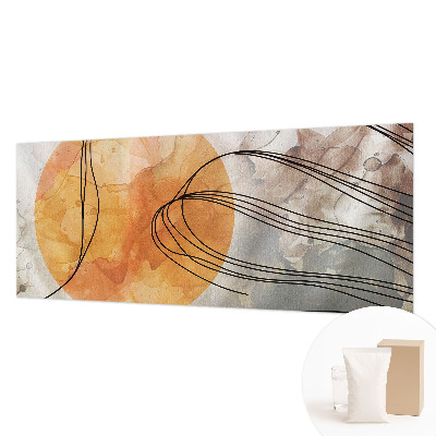 Modern wall mural harmonious abstract design