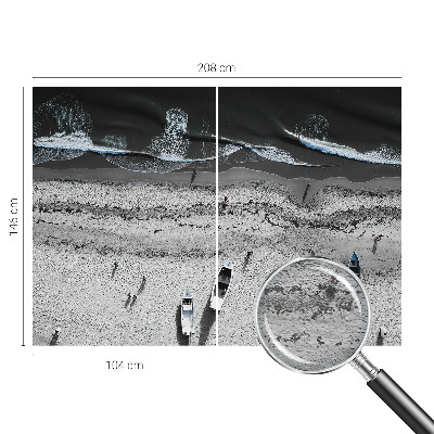 Wallpaper mural Beach tranquility