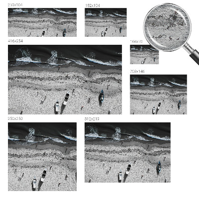 Wallpaper mural Beach tranquility