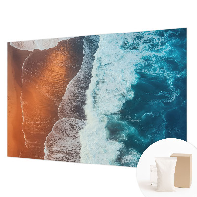 Photo wallpaper with a marine symbiosis motif