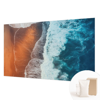 Photo wallpaper with a marine symbiosis motif