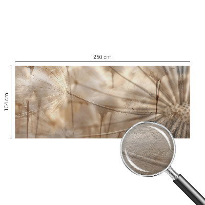 Photo wall mural Subtle dandelions