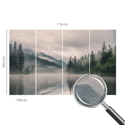 Large wallpaper mural Atmospheric lake